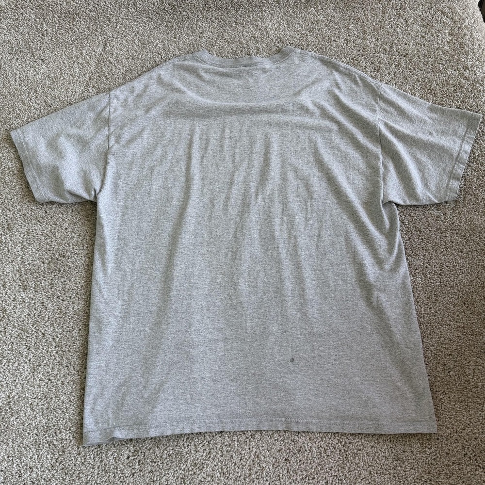 Y2K Dad Thank You Walking By My Side Shirt Mens XL Gray Fathers Day Tee T-Shirt - Picture 6 of 9